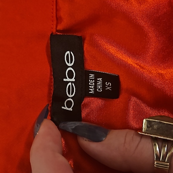 Bebe size xs red corset top - Picture 2 of 4